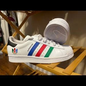 Never worn Adidas Superstars